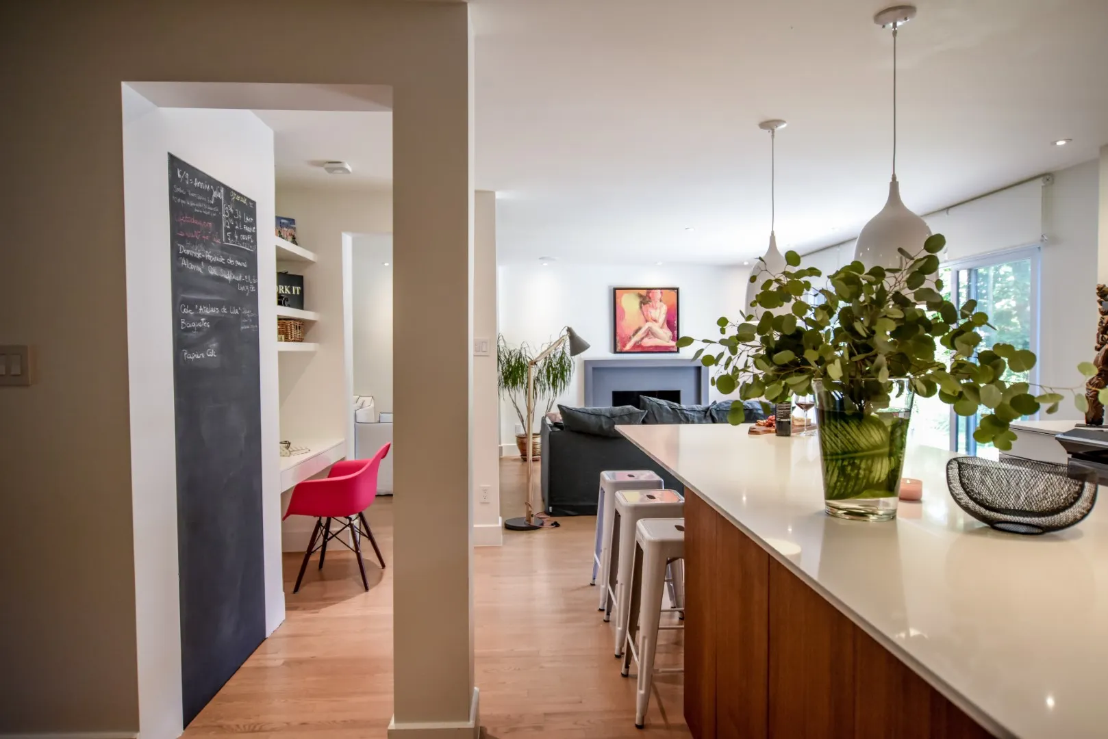 Family Room - Kitchen
